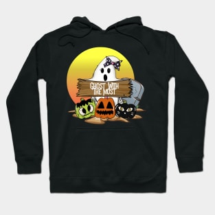 Halloween Ghost With The Most Funny Trick Or Treat Hoodie